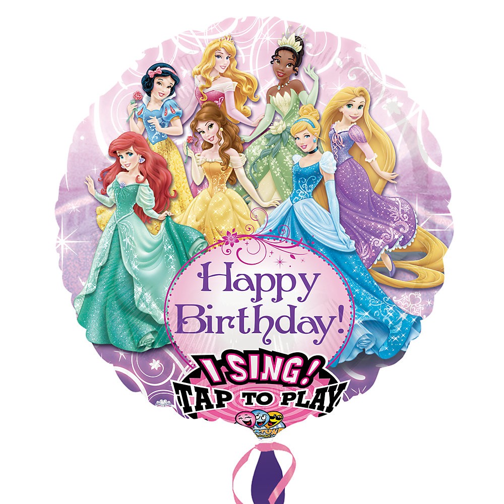 Promos ★ ★ personnages Ballon musical Princesses Disney  - Promos ★ ★ personnages Ballon musical Princesses Disney -01-0